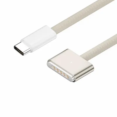 Produktbild von MagSafe 3 Ladekabel 2m Starlight – 140W MacBook Schnellladekabel – USB-C auf MagSafe Ladekabel für MacBook Air & MacBook Pro
