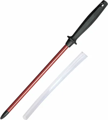 Produktbild von Westmark Wetzstab Sieger-Long-Life aus Sinterrubin, 20 cm + Stabschutz,1 x 19712