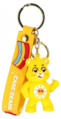 Produktbild von 3D-Schlüsselanhänger „Care Bears“ – Die fürsorglichen Bären, gelb, Starpak