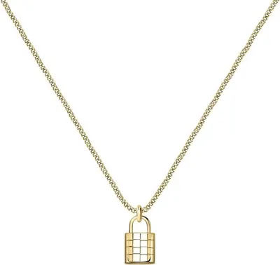 Produktbild von Luxury gilded necklace made of Abbraccio SAUB14 steel