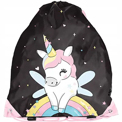 Produktbild von Paso Einhorn Sportbeutel Mädchen Turnbeutel Schule