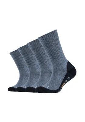 Produktbild von Camano Sportsocken Pro Tex Function Pro-Tex Funktion, 4er Pack Bund ohne Gummidruck blau 35-38