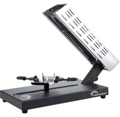 Produktbild von LITTLE BALANCE Raclette-Maschine – Savoyard Viertelrad – Bis zu 4 Personen – Meuuuh Design – 600 W