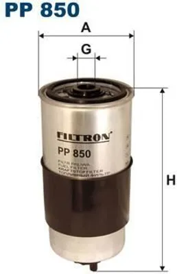 Obrázok produktu pre Kraftstofffilter FILTRON PP 850