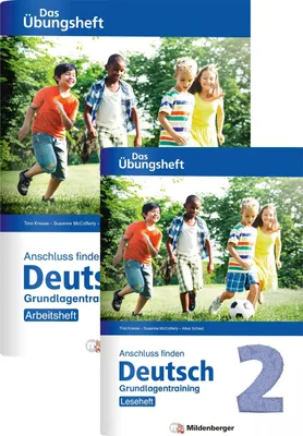 Obrázok produktu pre Anschluss finden / Deutsch 2 - Das Übungsheft - Grundlagentraining: Leseheft und Arbeitsheft