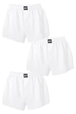Produktbild von Lousy Livin 3Pack Boxershorts "Plain 3 Pack" White M