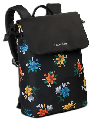 Image de Frida Kahlo sac à dos de ville noir nylon ORI801S