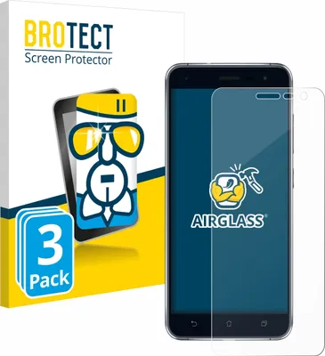 Produktbild von 3x BROTECT Schutzglas für ASUS ZenFone 3 ZE520KL Schutzfolie Panzer Folie Glas Display Schutz klar