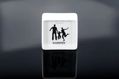 Produktbild von Bilderrahmen Foto Galerie Fotorahmen MINI weiß klein Glas Silikonband 41871