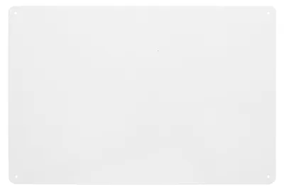 Metall-Sublimationsblanko-Schild 20x30 cm, Eisen, weiß