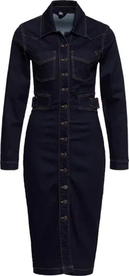 Zdjęcie produktu dla Queen Kerosin Denim Workwear Sukienka ołówkowa XL
