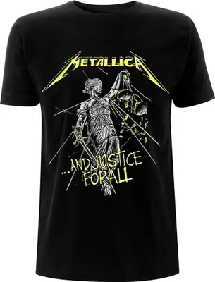 Obrázek produktu pro Metallica T-Shirt And Justice For All Tracks Black Größe M