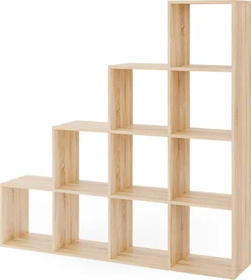 Produktbild von Vicco Treppenregal , 142.4 x 143 cm, Sonoma