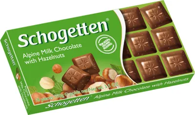 Immagine prodotto di Schogetten czekolada mleczna z orzechami laskowymi 100 g