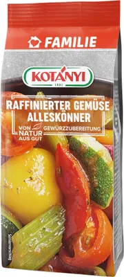 Produktbild von Kotanyi Raffinierter Gemüse Alleskönner Gewürzmischung 125g