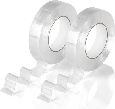 Image de EASYmaxx ruban adhésif sans trace - 5 m - set de 2 pièces