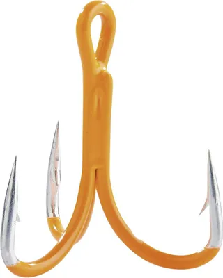 Produktbild von Balzer Drilling UV-aktiv Orange - 5 Drillingshaken, Größe:3/0