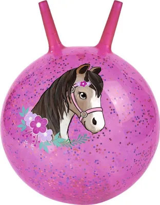 Produktbild von moses Glitzernder Hüpfball Pferde