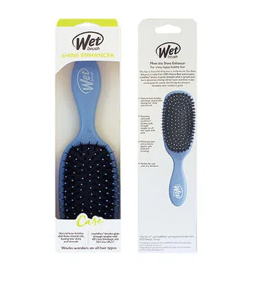 Obrázek produktu pro Wet Brush Shine Enhancer Paddle Brush Sky Hair Detangler s arganovým olejem - pro všechny typy vlasů