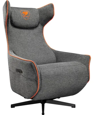Produktbild von COUGAR Gaming Sofa Magus, Gaming-Sofa, 150 kg, Gepolsterter Sitz, Gepolsterte Rückenlehne, Grau, Grau