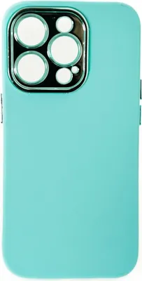 Produktbild von Hülle mit Kameraschutz Back Cover Bumper TPU Schutzhülle kompatibel mit iPhone 14 Pro Max Türkis