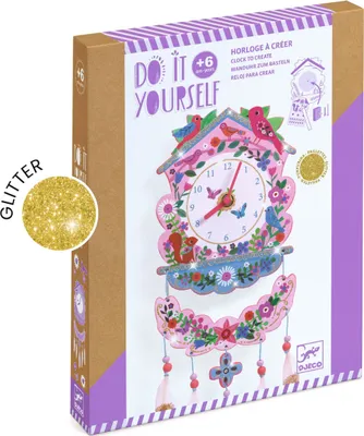 Produktbild von Kreatives DIY-Wanduhr-Spiel von Djeco