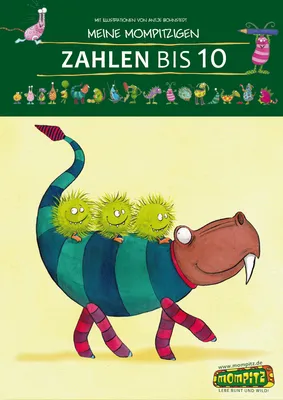 Produktbild von Meine mompitzigen Zahlen bis 10