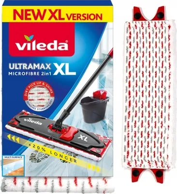 Zdjęcie produktu dla Vileda Ultramax Wkład Do Mopa Xl