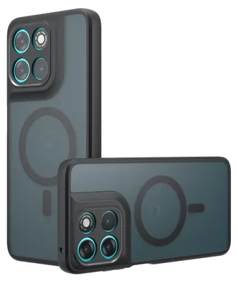 Obrázok produktu pre Techsuit – Puzdro PureFrost MagSafe pre Motorola Moto G77 / G67 – matná čierna