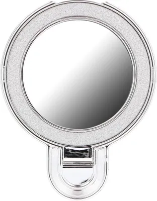 Obrázok produktu pre Stojan na telefón CIRCLE MIRROR - nalepovací - strieborný