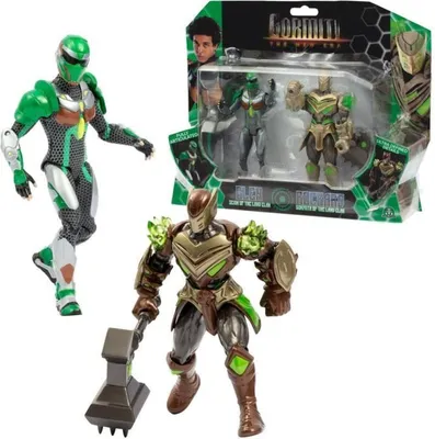 Image de Playset Gormiti Glen et Rockard 15 cm