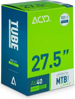Obrázek produktu pro Acid Mtb Downhill Av 40 Mm Bicycle Tube Clear 27.5'' / 61-71-584 Clear 27.5''