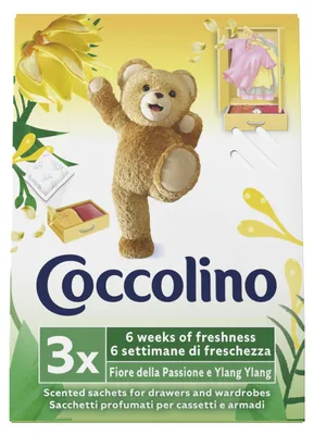 Immagine prodotto di Coccolino Bustine di profumo per guardaroba Ylang Ylang, 3 pezzi