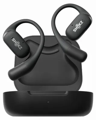 Produktbild von SHOKZ OpenFit, Kabellos, Anrufe/Musik/Sport/Alltag, 73,85 g, Kopfhörer, Schwarz