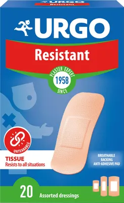 Produktbild von URGO Resistenter Pflasterverband 20 Stk.