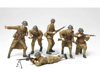 Produktbild von Tamiya 1:35 Figuren-Set Französischer Infanterie 300035288
