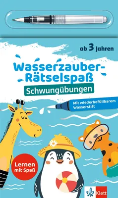 Produktbild von Wasserzauber-Rätselspaß: Schwungübungen