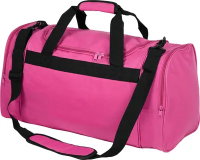 Produktbild von Sporttasche mit verstellbarem Umhängegurt, Reisetasche Weekender Bag, 54 x 28 x 26 cm, 26L, (pink)