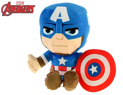 Image de Avengers - Peluche Captain America, 30 cm
