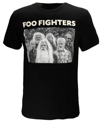 Produktbild von Foo Fighters Old Band Foto T-Shirt - XL