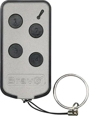 Immagine prodotto di Bravo Passepartoutx Radiocomando Autoapprendente Apricancello 433,92/868 MHz Codice Fisso