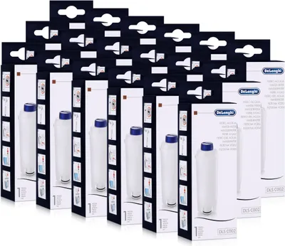 Produktbild von 18x DeLonghi DLS C002 Wasserfilter für ESAM, ECAM, BCO EC Kaffeevollautomaten