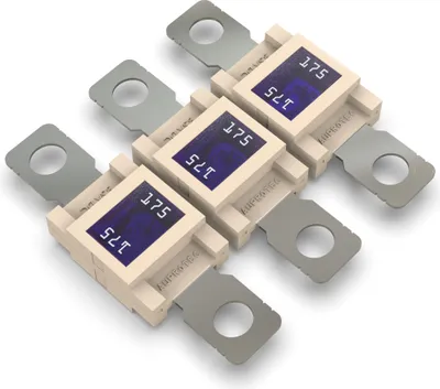 Produktbild von 3x AUPROTEC Mega Hochstromsicherung 175A Schraubsicherung weiß