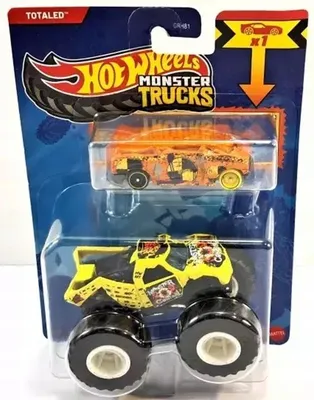 Produktbild von Hot Wheels JCG32, Monstertruck, 3 Jahr(e), Metall, Mehrfarbig