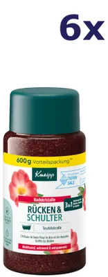 Produktbild von 6x Kneipp badzout Rückenwohl 600Gr