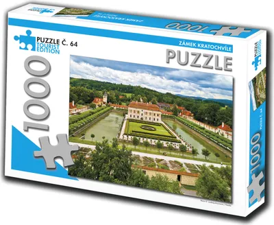 Obrázek produktu pro PUZZLE TOURIST č. 64 - Zámek Kratochvíle 1000 dílků