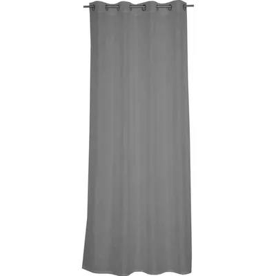Produktbild von TOM TAILOR Przezroczysta zasłona oczkowa CLEAN Grey 140 x 250 cm