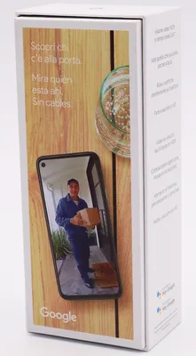 Image de Sonnette vidéo sans fil Google Nest Doorbell, Snow