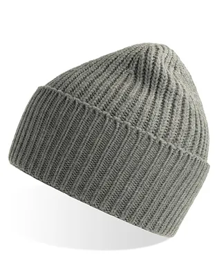 Produktbild von Atlantis OAKB | Oak Beanie Recyceltes Polyester - Farbe: Light Grey Melange - Größe: One Size