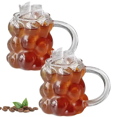 Imagen del producto de Solidchoice - Juego de 2 vasos para Latte Macchiato, ideales para café